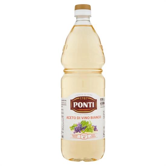 ACETO DI VINO BIANCO PONTI CL.100X12 PET