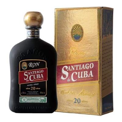 RUM SANTIAGO DE CUBA 20 ANNI CL.70 ASTUCCIATO
